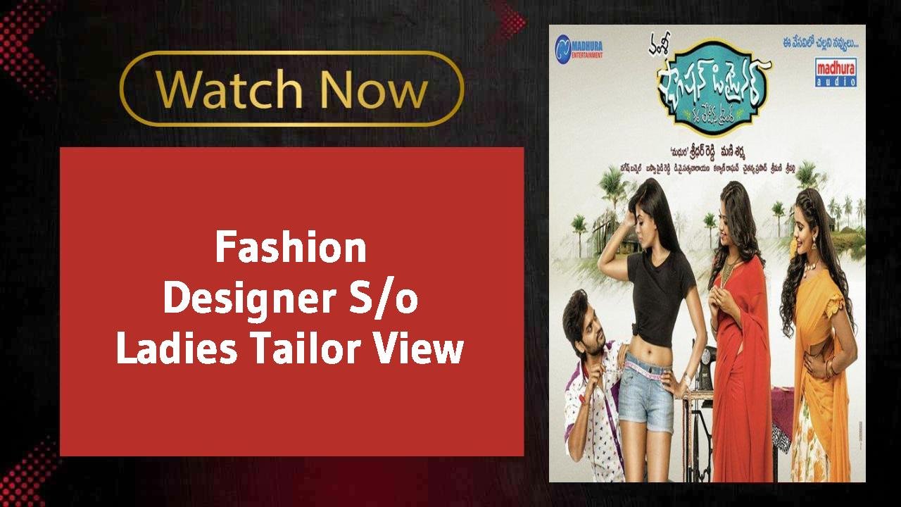 Fashion Designer S/o Ladies Tailor